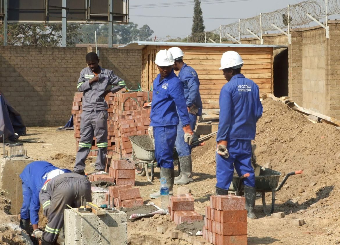 Brickwork & blockwork crew at work