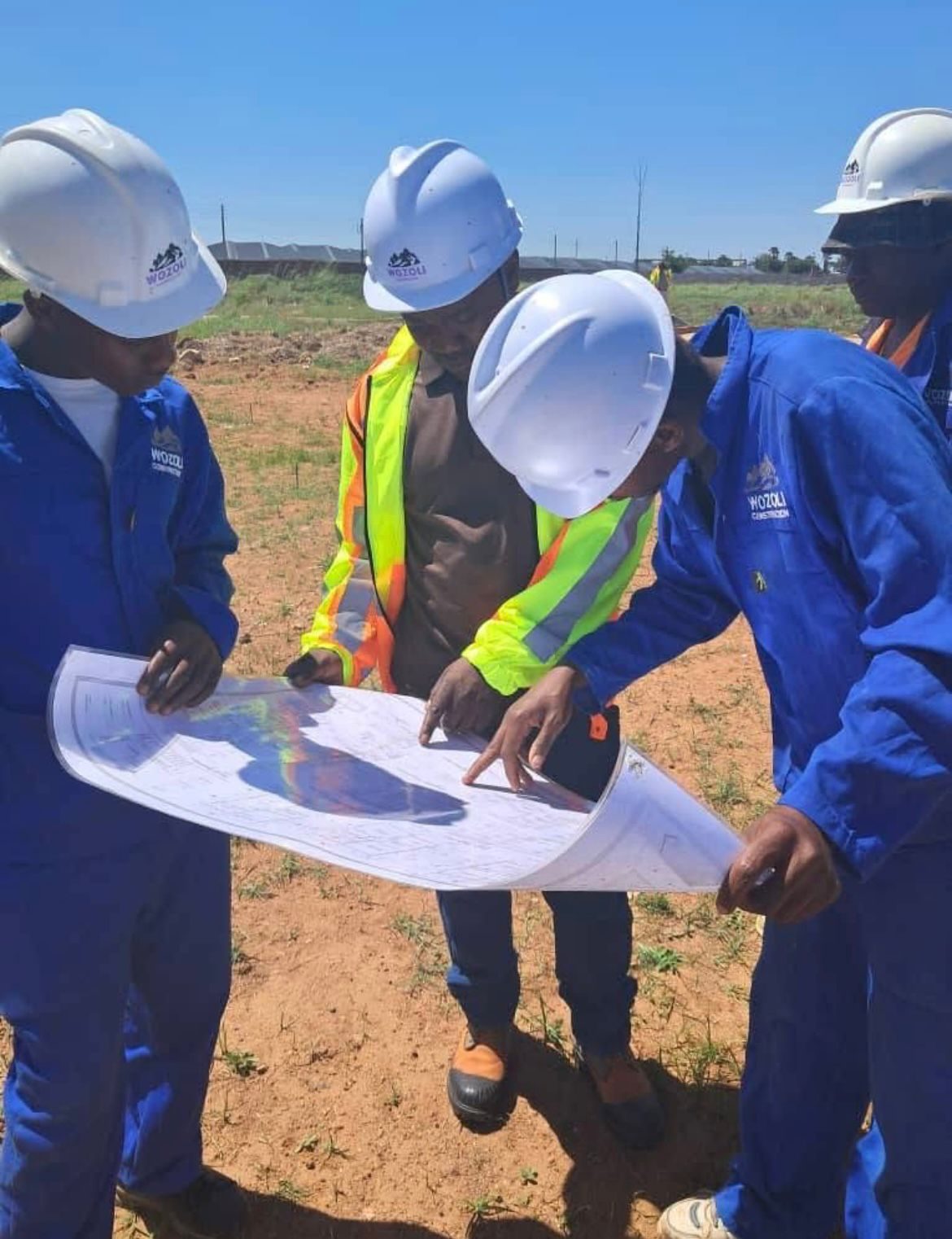 Site meeting & setting-out, Harare